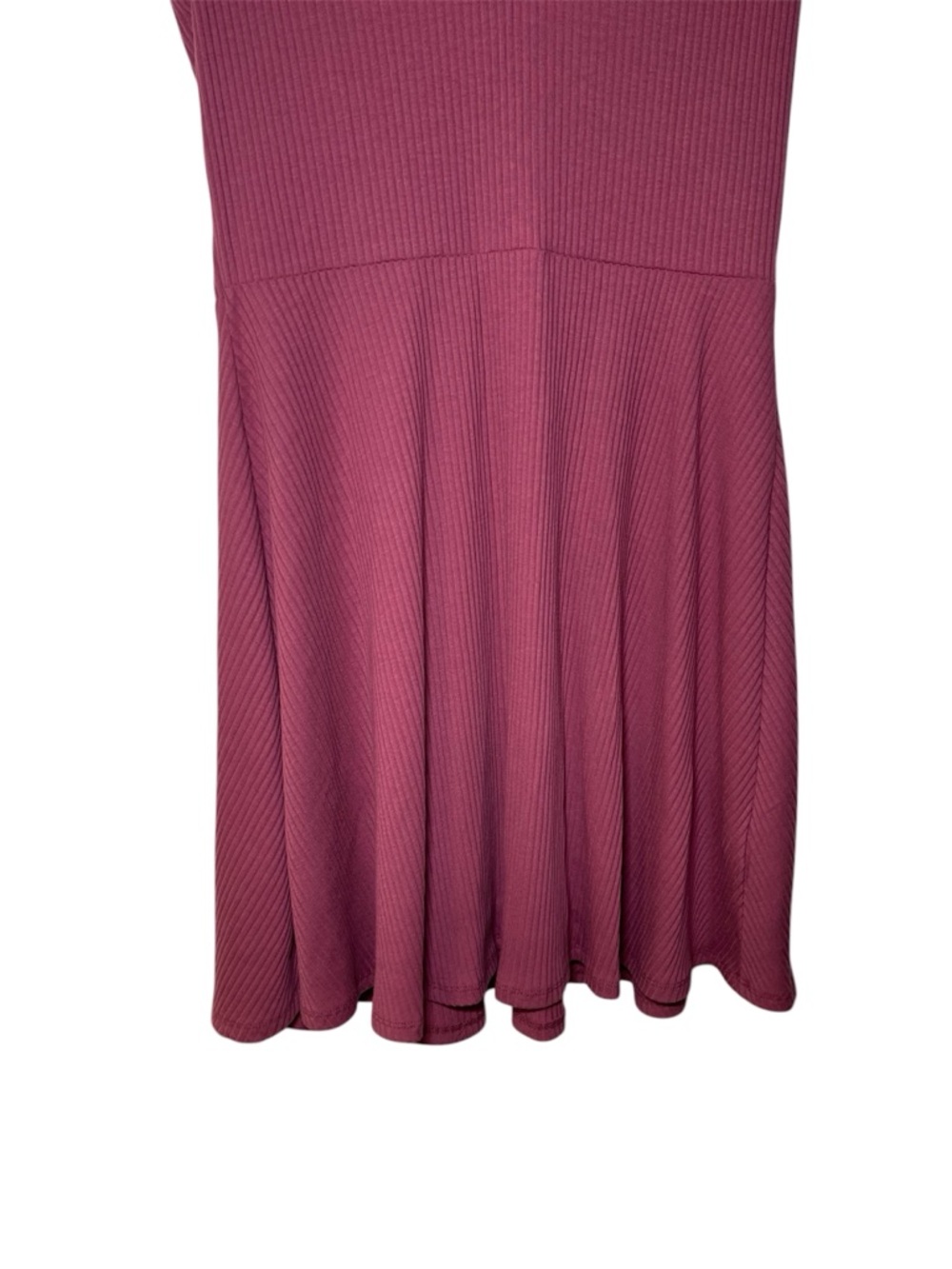 Abercrombie & Fitch Dark Pink Mini Dress V-Neck Short Sleeve Casual Size Large - Picture 15 of 16